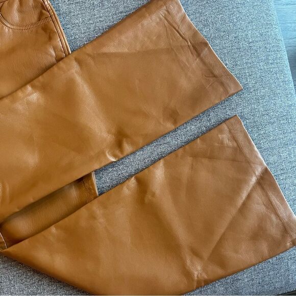 WILFRED (ARITZIA) The Melina Flare Pant in Rich Chestnut - Picture 3 of 7